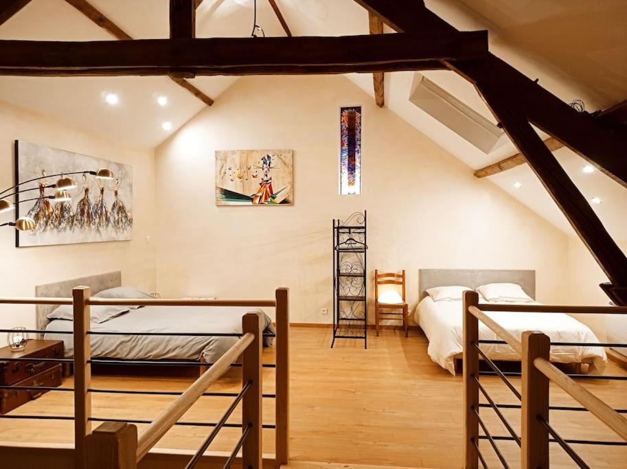 La Grange de Marie à St Angel - Magnifique Grange Rénovée en loft pour 1 à 6 pers Saint-Angel (Allier) Exterior foto